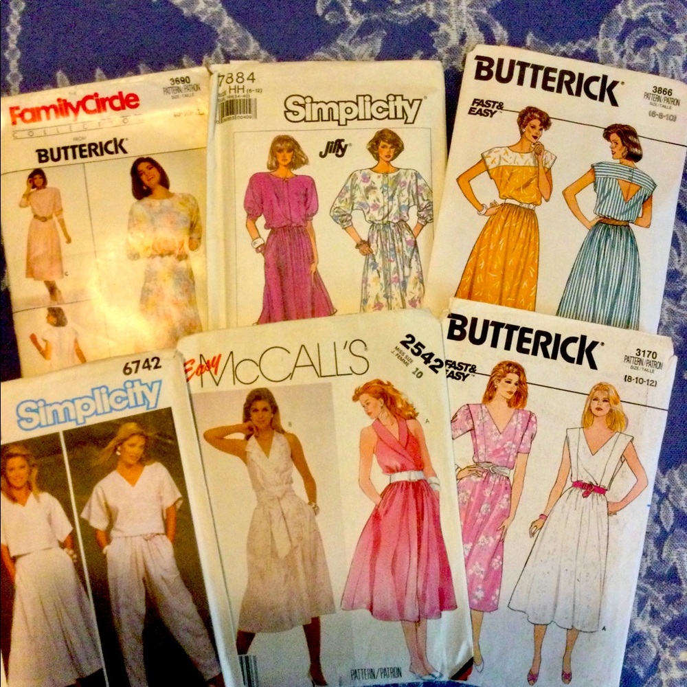 3/$10 Vintage Pattern Lot